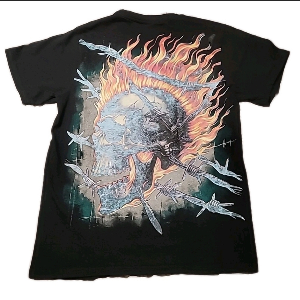 Rebel Vengance Skull T-shirt